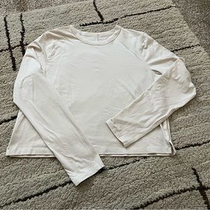 Classic Fit Cotton Blend Long Sleeve Shirt